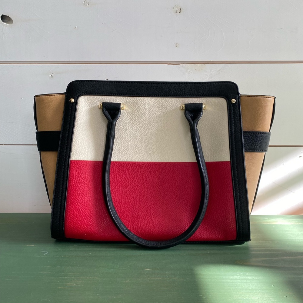 Charming Charlie Elegant Tricolor Bag